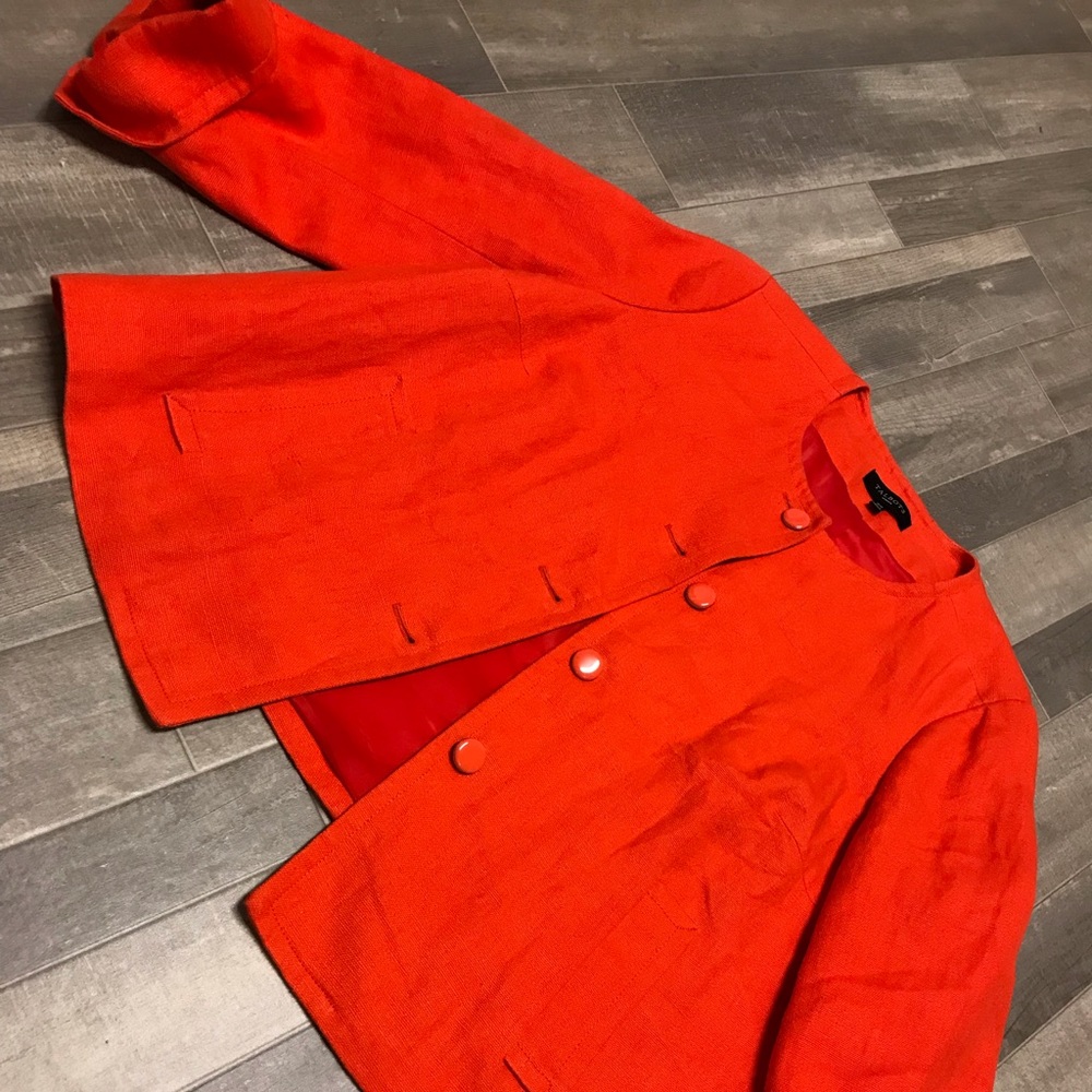 Talbots Orange Blazer